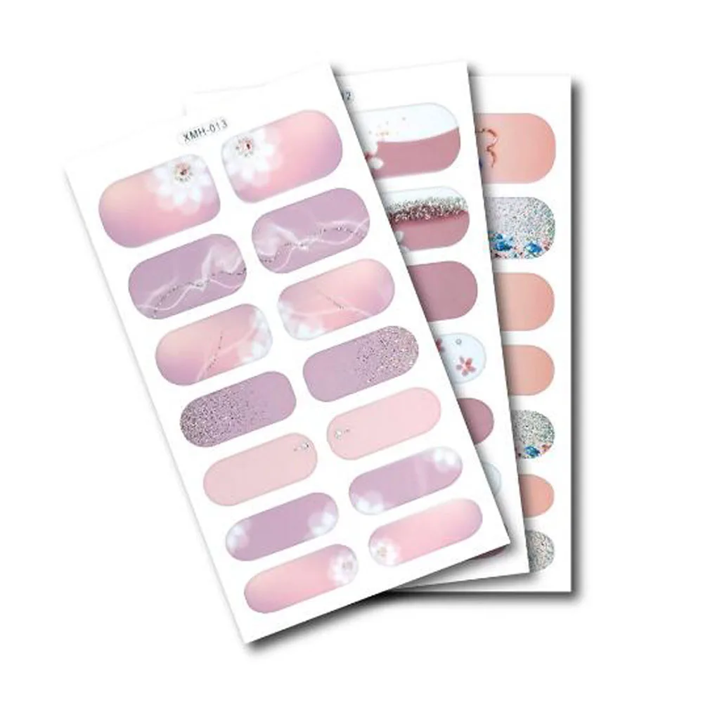 Summer Newest Nail Sticker Waterproof Self-adhesive Flowers Full Cover Nail Wraps DIY Beauty Finished Fake Finger Nail Art Decal
Summer Newest Nail Sticker Waterproof Self-adhesive Flowers Full Cover Nail Wraps DIY Beauty Finished Fake Finger Nail Art Decal