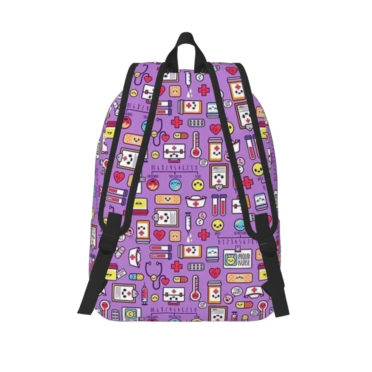 Медсестра Фиолетовая Медсестра Медицинская для подростков Студенческая школьная сумка для книг Холст Рюкзак Средний колледж Туризм 
Медсестра Фиолетовая Медсестра Медицинская для подростков Студенческая школьная сумка для книг Холст Рюкзак Средний колледж Туризм
