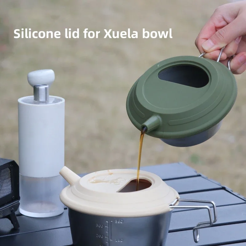 Outdoor Food Grade Silicone Paired With Xuela Bowl Camping Coffee Hand Pot Lid Xuela Bowl Universal Pot lid
Outdoor Food Grade Silicone Paired With Xuela Bowl Camping Coffee Hand Pot Lid Xuela Bowl Universal Pot lid