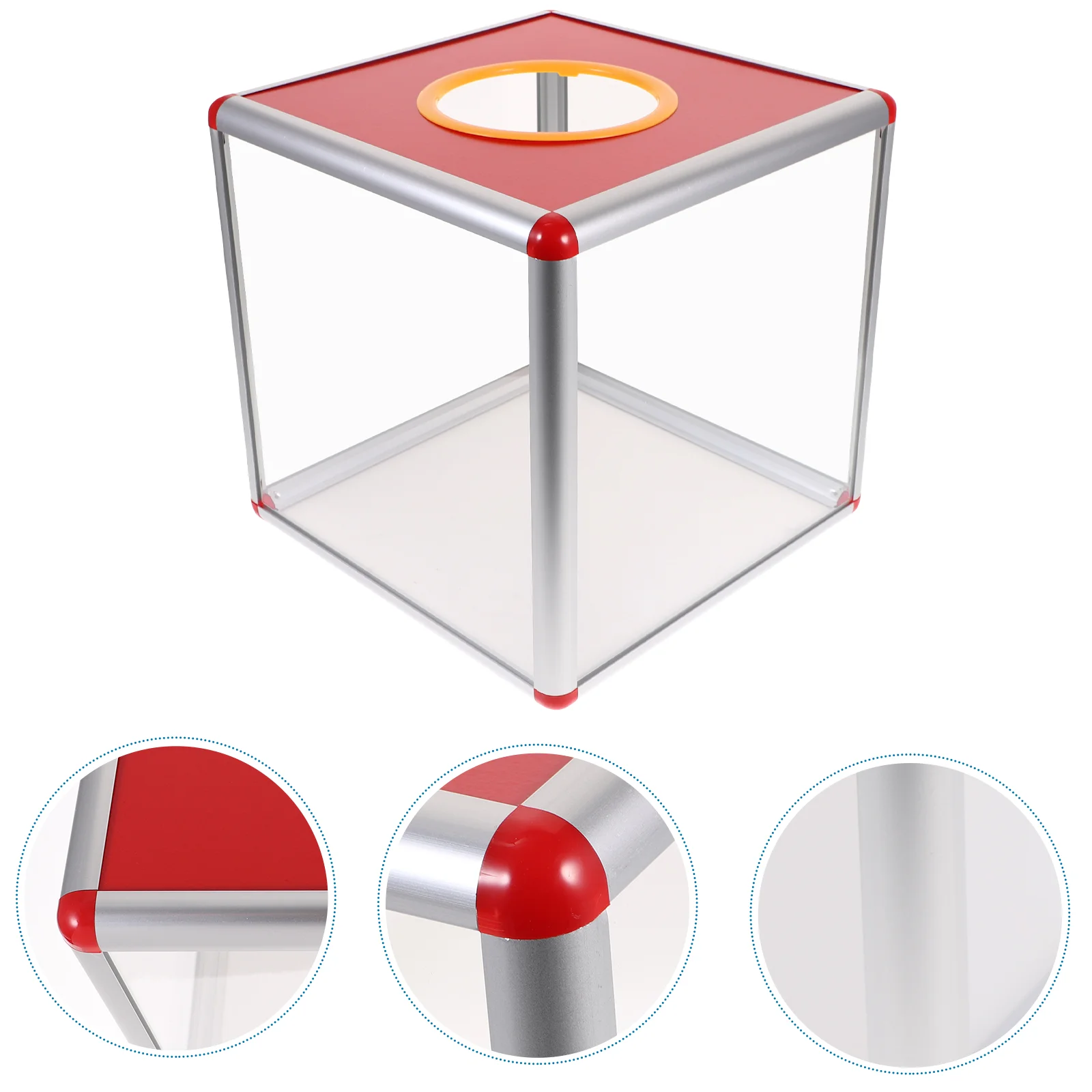 Fundraising Donation Box Charity Square Box Storage Case for Collecting Voting Contest Box Raffle Ticket Lottery Ballot Boxes
Fundraising Donation Box Charity Square Box Storage Case for Collecting Voting Contest Box Raffle Ticket Lottery Ballot Boxes