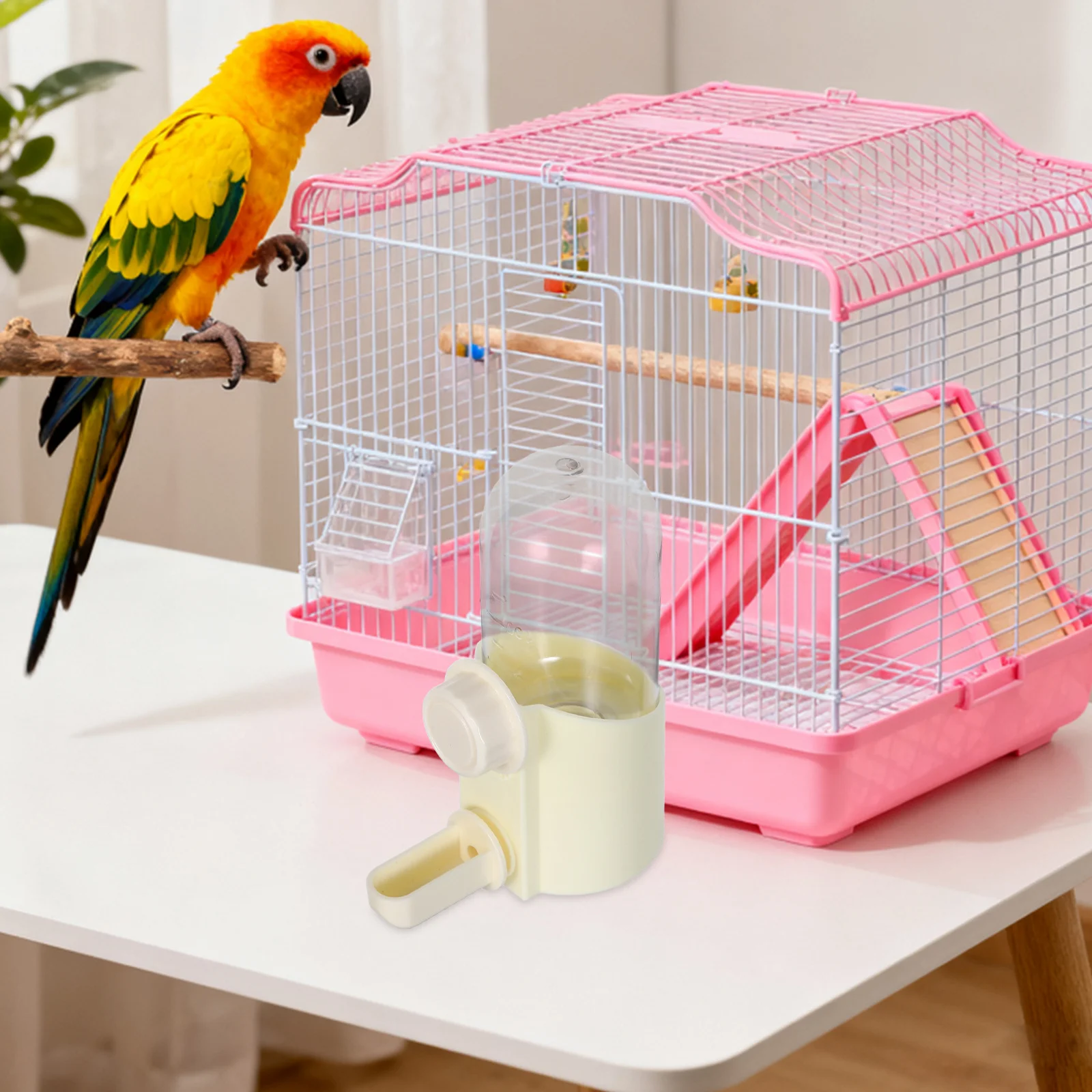 250Ml Automatic Cage Water Dispenser For Parakeets Parrots Leakproof Bird Water Feeder Easy Refill Quiet Operation Pet Bird
250Ml Automatic Cage Water Dispenser For Parakeets Parrots Leakproof Bird Water Feeder Easy Refill Quiet Operation Pet Bird