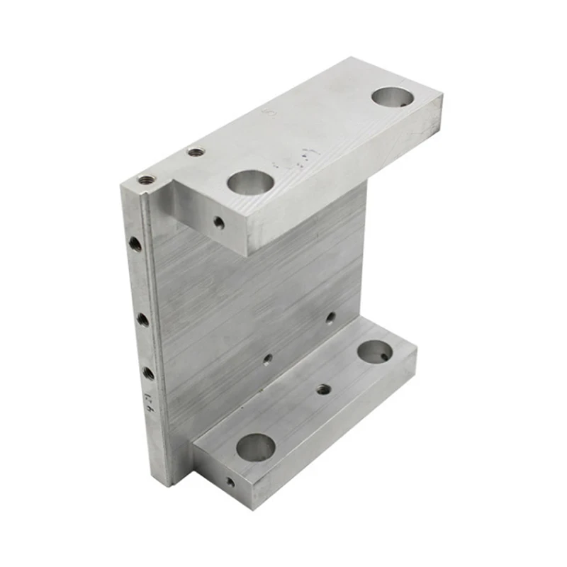 Custom CNC Milling Machined Aluminum L-bracket CNC Machined Aluminum Alloy Parts Precision Fabrication
Custom CNC Milling Machined Aluminum L-bracket CNC Machined Aluminum Alloy Parts Precision Fabrication