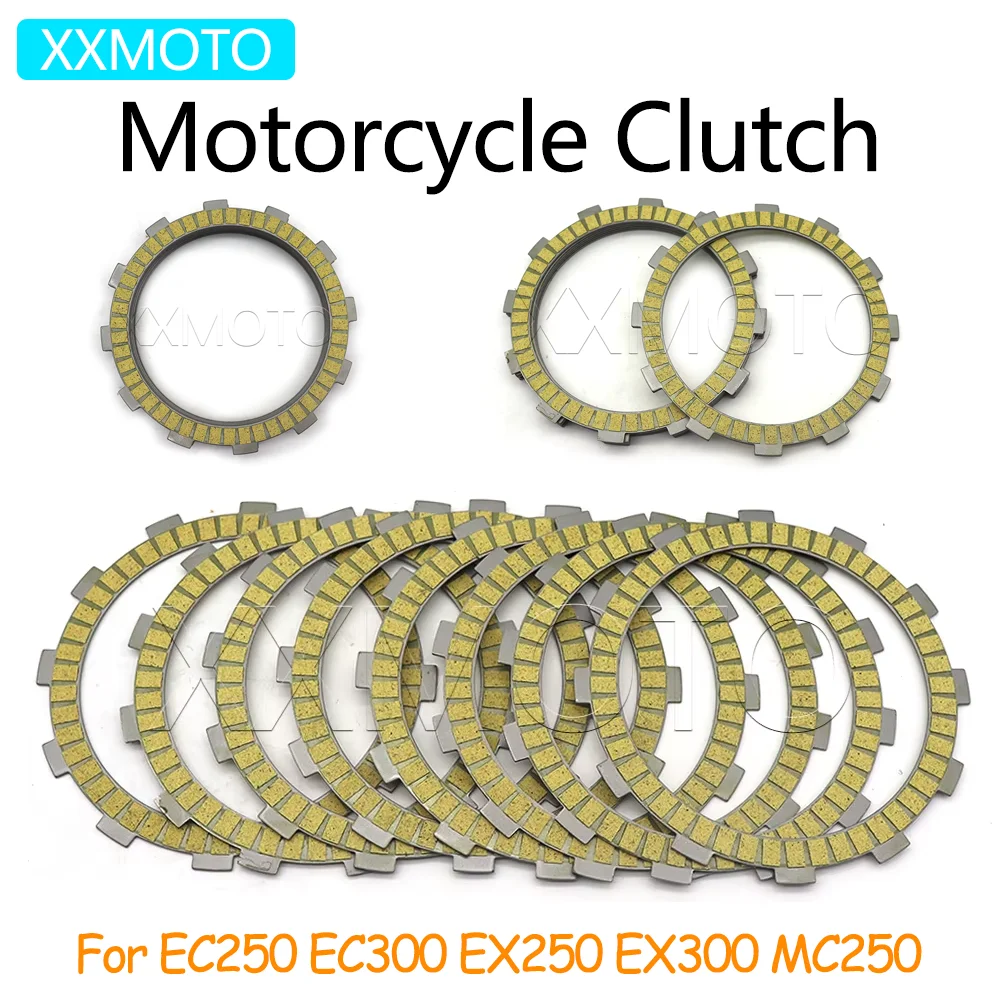 For GASGAS EX 250 300 EC250 EC300 EX300 2021-2023 EX250 MC250 2022-2023 Motorcycle Clutch Plates Friction Disc Kits Accessories
For GASGAS EX 250 300 EC250 EC300 EX300 2021-2023 EX250 MC250 2022-2023 Motorcycle Clutch Plates Friction Disc Kits Accessories