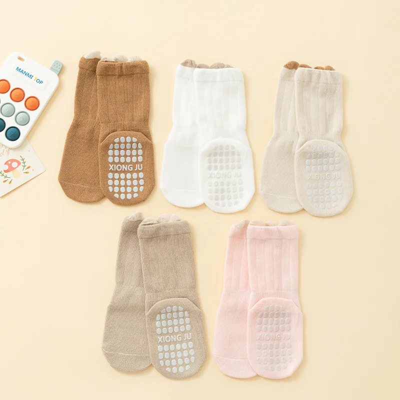 Anti-Slip Baby Floor Socks Cute Cartoon Kids Middle Tube Sock 1-3Year Boy Girl Spring Autumn Cotton Socks Soft Toddler Footwear
Anti-Slip Baby Floor Socks Cute Cartoon Kids Middle Tube Sock 1-3Year Boy Girl Spring Autumn Cotton Socks Soft Toddler Footwear