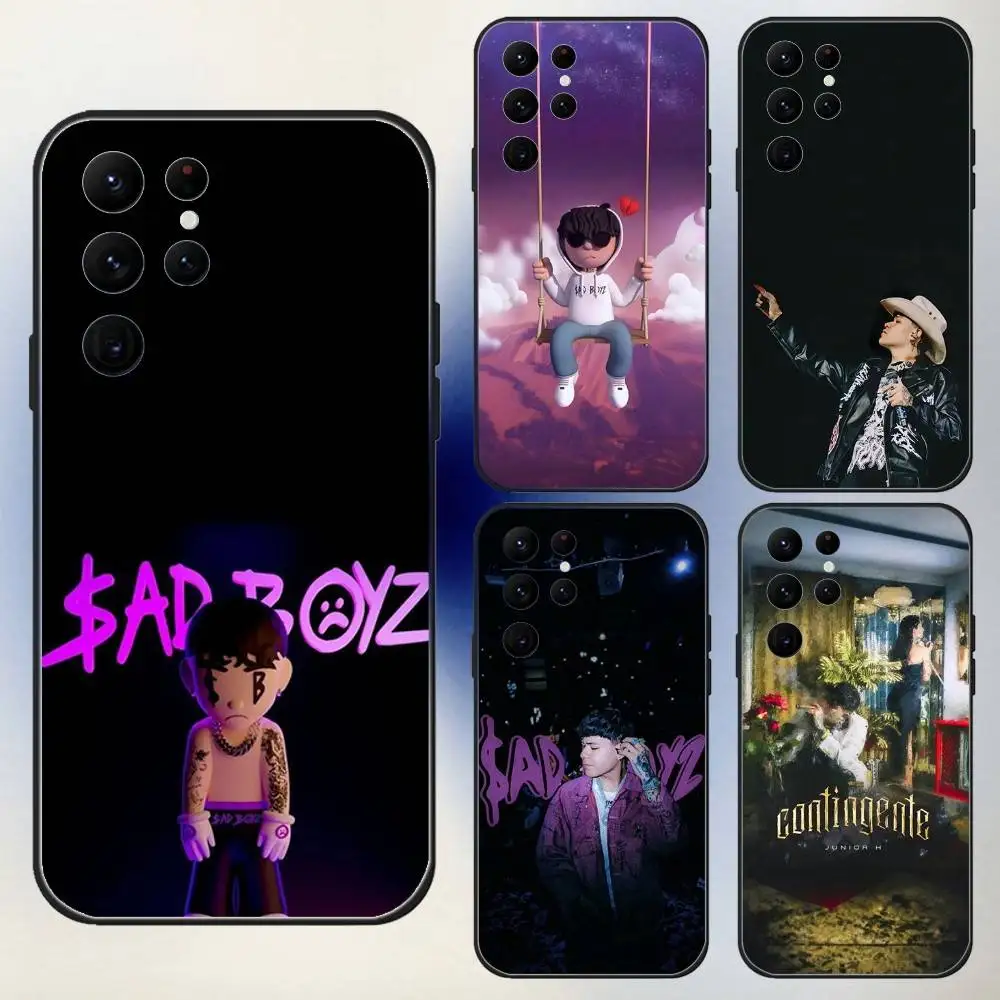 Junior H Sadboiz 4 Life Phone Case For Samsung S25,24,23,30,21,10,9,Ultra,Plus,Lite,FE,5G Black Soft Case
Junior H Sadboiz 4 Life Phone Case For Samsung S25,24,23,30,21,10,9,Ultra,Plus,Lite,FE,5G Black Soft Case