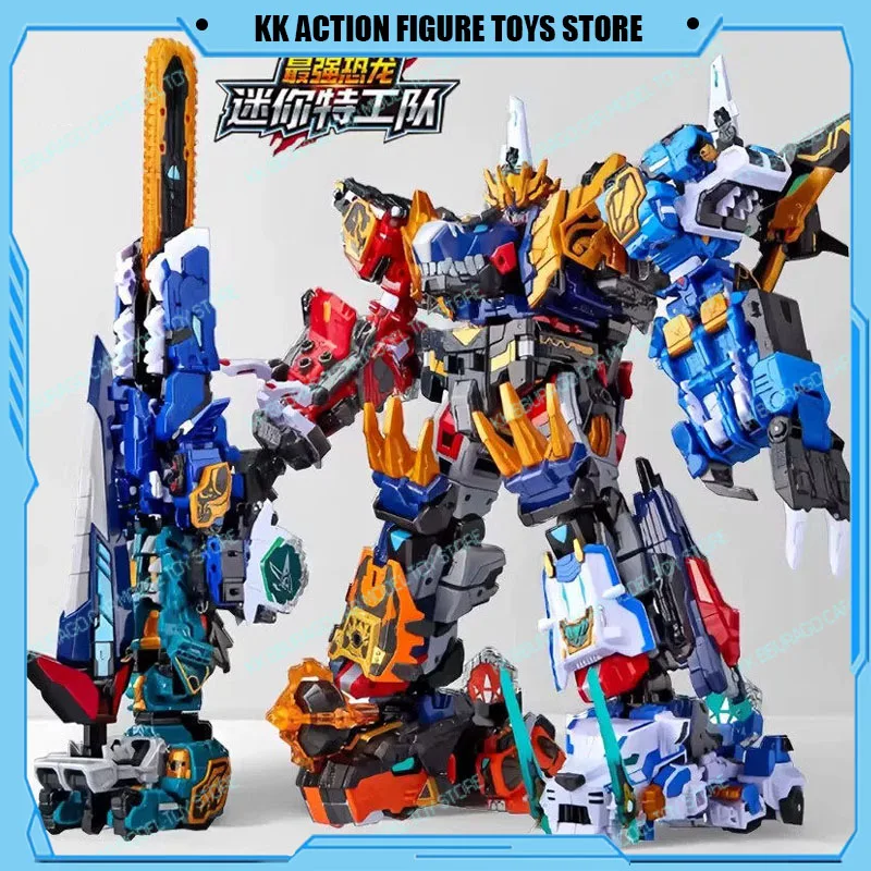 MINI FORCE: Super Dino Power Transformation Action Figures Tyranno Rex King Ultimate Tyranno Rex King D9 Toys Boy Birthday Gift
MINI FORCE: Super Dino Power Transformation Action Figures Tyranno Rex King Ultimate Tyranno Rex King D9 Toys Boy Birthday Gift