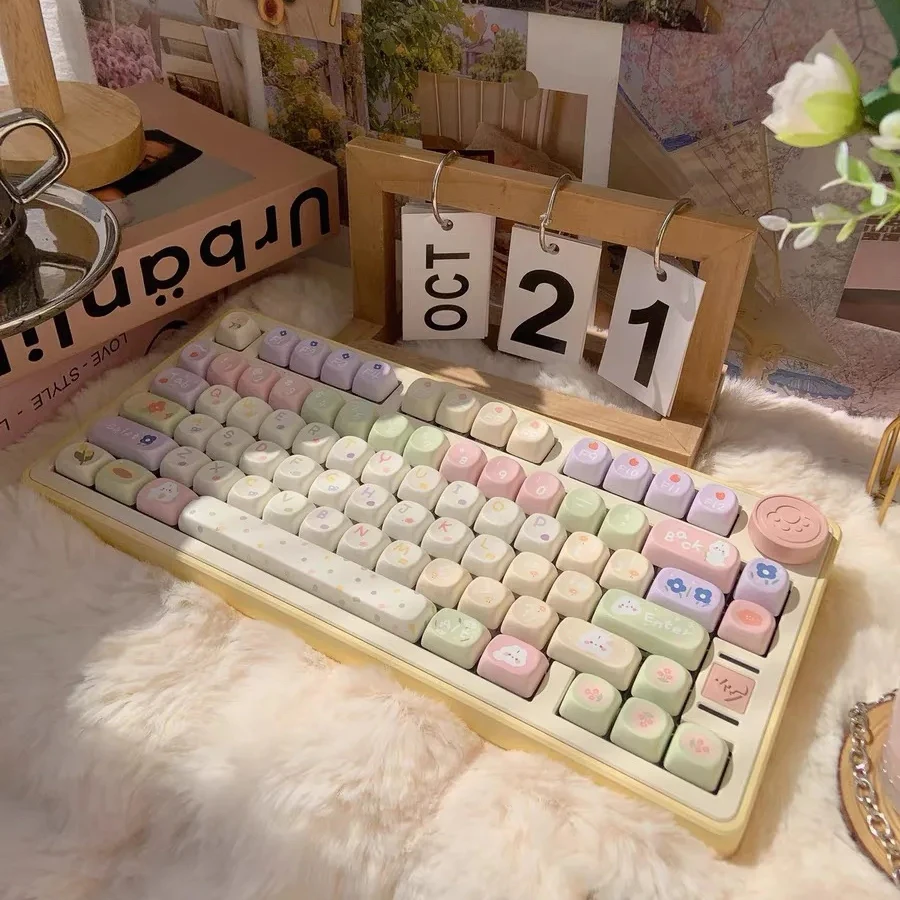 140 Keys MOA Keycaps Gift for Girl Cute Key Cap Square Thermal Sublimation Mechanical Keyboard Keycap Keyboard Accessories
140 Keys MOA Keycaps Gift for Girl Cute Key Cap Square Thermal Sublimation Mechanical Keyboard Keycap Keyboard Accessories