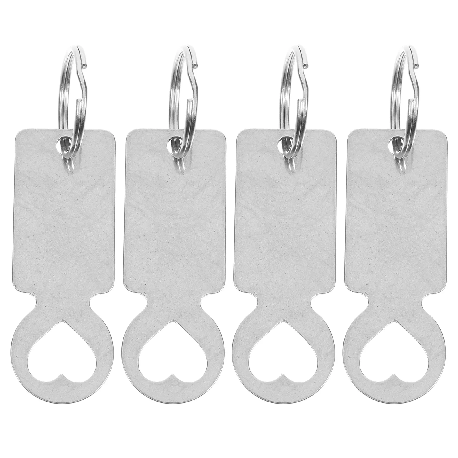 4 Pcs Cart Token Tokens for Shopping Key Ring with Small Trolley Portable Go Carts Supplies Tool Stainless Steel
4 Pcs Cart Token Tokens for Shopping Key Ring with Small Trolley Portable Go Carts Supplies Tool Stainless Steel