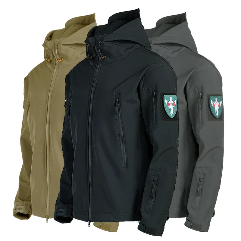 Spring and Autumn New Fashion Sports Outdoor Storm Jacket Men's Casual Loose Large Size Windproof Tactical Jacket Camouflage
Spring and Autumn New Fashion Sports Outdoor Storm Jacket Men's Casual Loose Large Size Windproof Tactical Jacket Camouflage