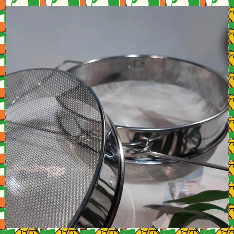 Professional Tool Double Sieve Strainer Beekeeping Honey Filter For Beekeeping Special Tools Stainless Steel Garden Supplies
Professional Tool Double Sieve Strainer Beekeeping Honey Filter For Beekeeping Special Tools Stainless Steel Garden Supplies