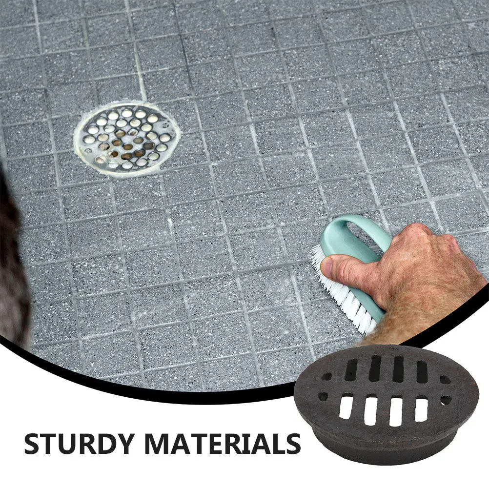 Drainage Grate Iron Outdoor Trench Cover Sewer Accessory Replaceable Sturdy Professional Kitchen Sewer
Drainage Grate Iron Outdoor Trench Cover Sewer Accessory Replaceable Sturdy Professional Kitchen Sewer