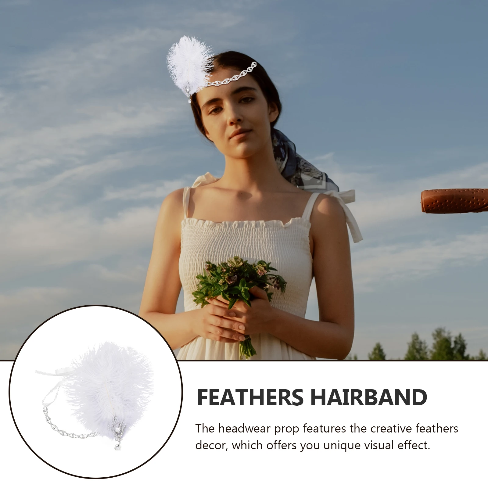 Headb Hairb Comfortable Dancing Woman Headdress White Costume Dancing Party Headb Party Hair Accessories
Headb Hairb Comfortable Dancing Woman Headdress White Costume Dancing Party Headb Party Hair Accessories