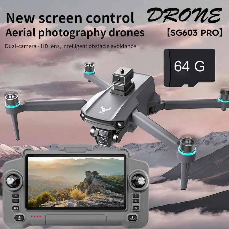 Shou603 pro drone gps professional 8k hd camera touch screen remote control 5g wifi smart return brushless big uav rc quadcopter
Shou603 pro drone gps professional 8k hd camera touch screen remote control 5g wifi smart return brushless big uav rc quadcopter