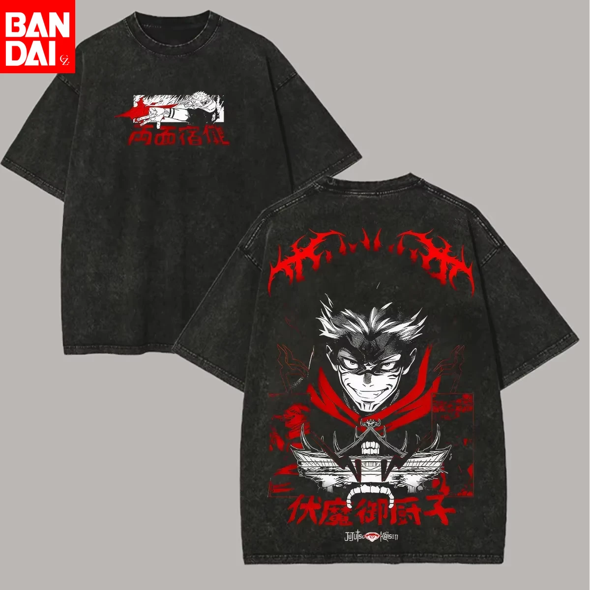 Футболка из стираного хлопка с принтом персонажей аниме Jujutsu Kaisen, винтажная, для мужчин и женщин, повседневная уличная одежда, с коротким рукавом
Футболка из стираного хлопка с принтом персонажей аниме Jujutsu Kaisen, винтажная, для мужчин и женщин, повседневная уличная одежда, с коротким рукавом