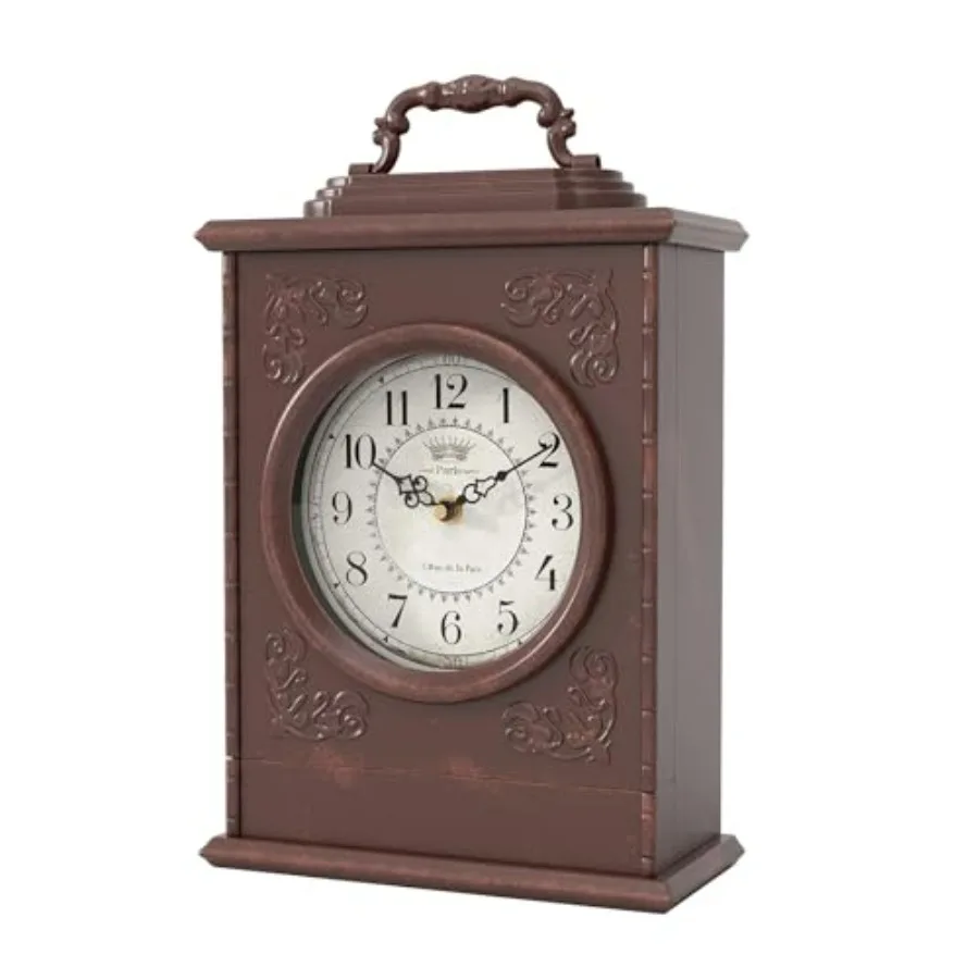 Vintage Mantel Clock with Hidden Safe Antique Brown Style Fireplace Clock for Living Room Decor Farmhouse Office Gifts New Home
Vintage Mantel Clock with Hidden Safe Antique Brown Style Fireplace Clock for Living Room Decor Farmhouse Office Gifts New Home