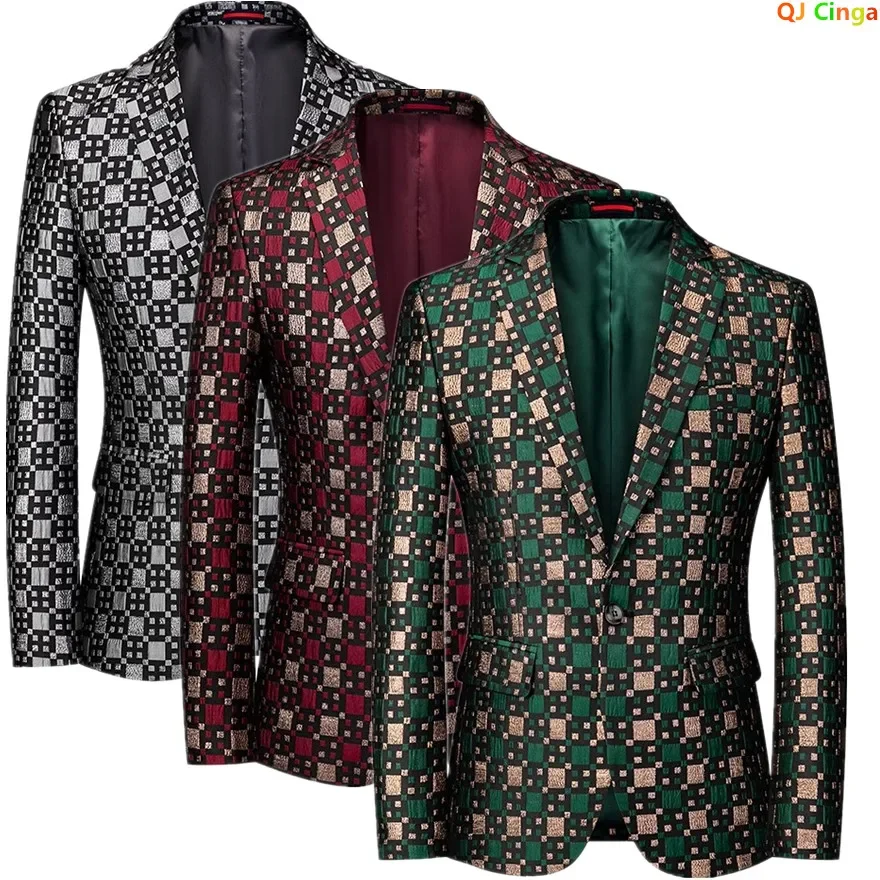 Korean Style Men Blazer, Wedding Party Mens Single Button V-Neck Slim Jacket, Asian Size M-6XL, Fashion Casual Coats
Korean Style Men Blazer, Wedding Party Mens Single Button V-Neck Slim Jacket, Asian Size M-6XL, Fashion Casual Coats