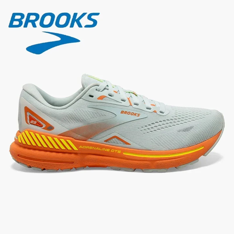 BROOKS 23, легкая голубая спортивная обувь с низким берцем, дышащая, амортизирующая, износостойкая, повседневная тренировочная обувь для бега
BROOKS 23, легкая голубая спортивная обувь с низким берцем, дышащая, амортизирующая, износостойкая, повседневная тренировочная обувь для бега