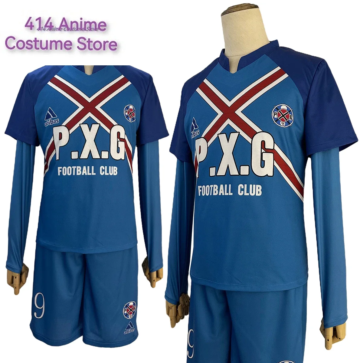 Blue Lock Anime Rin Itoshi Shidou Ryusei Charles Karasu Cosplay Costume P.X.G Jersey Wig Embroidery Football Uniform
Blue Lock Anime Rin Itoshi Shidou Ryusei Charles Karasu Cosplay Costume P.X.G Jersey Wig Embroidery Football Uniform