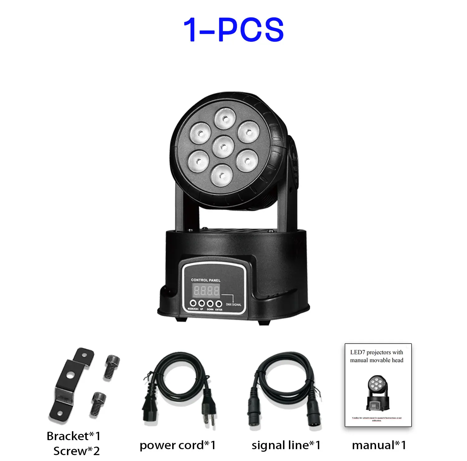 7*8W Beam Moving Head Light 56W RGBW 4 ON 1, LED Stage Lights DMX512 Spot Lighting For DJ Disco KTV Wedding Party, Group Broadca
7*8W Beam Moving Head Light 56W RGBW 4 ON 1, LED Stage Lights DMX512 Spot Lighting For DJ Disco KTV Wedding Party, Group Broadca