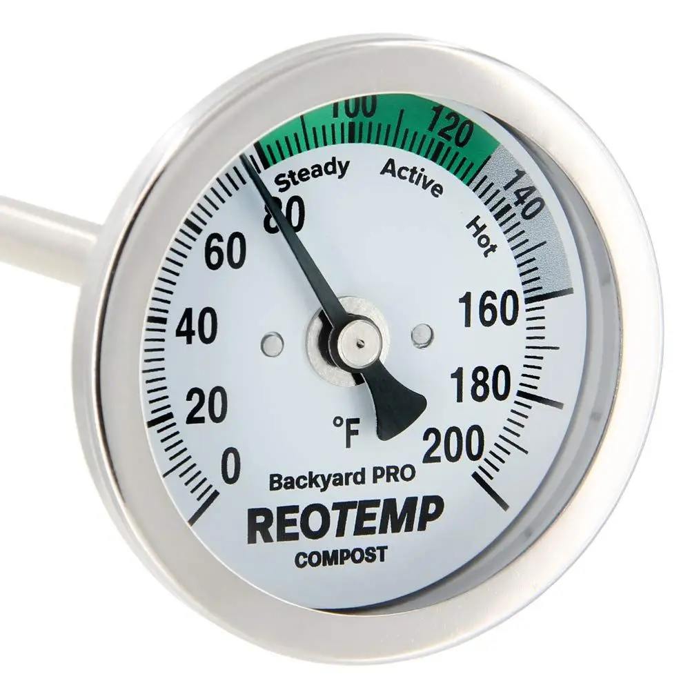 36-Inch Digital Compost Thermometer with Backyard Pro Guide
36-Inch Digital Compost Thermometer with Backyard Pro Guide