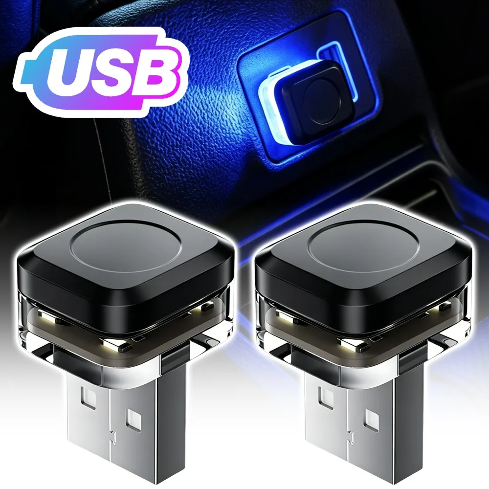 Car USB Ambient Light Square Mini LED Atmosphere Lamp Plug and Play Universal Auto Decorative Lighting Car Interior Accessories
Car USB Ambient Light Square Mini LED Atmosphere Lamp Plug and Play Universal Auto Decorative Lighting Car Interior Accessories