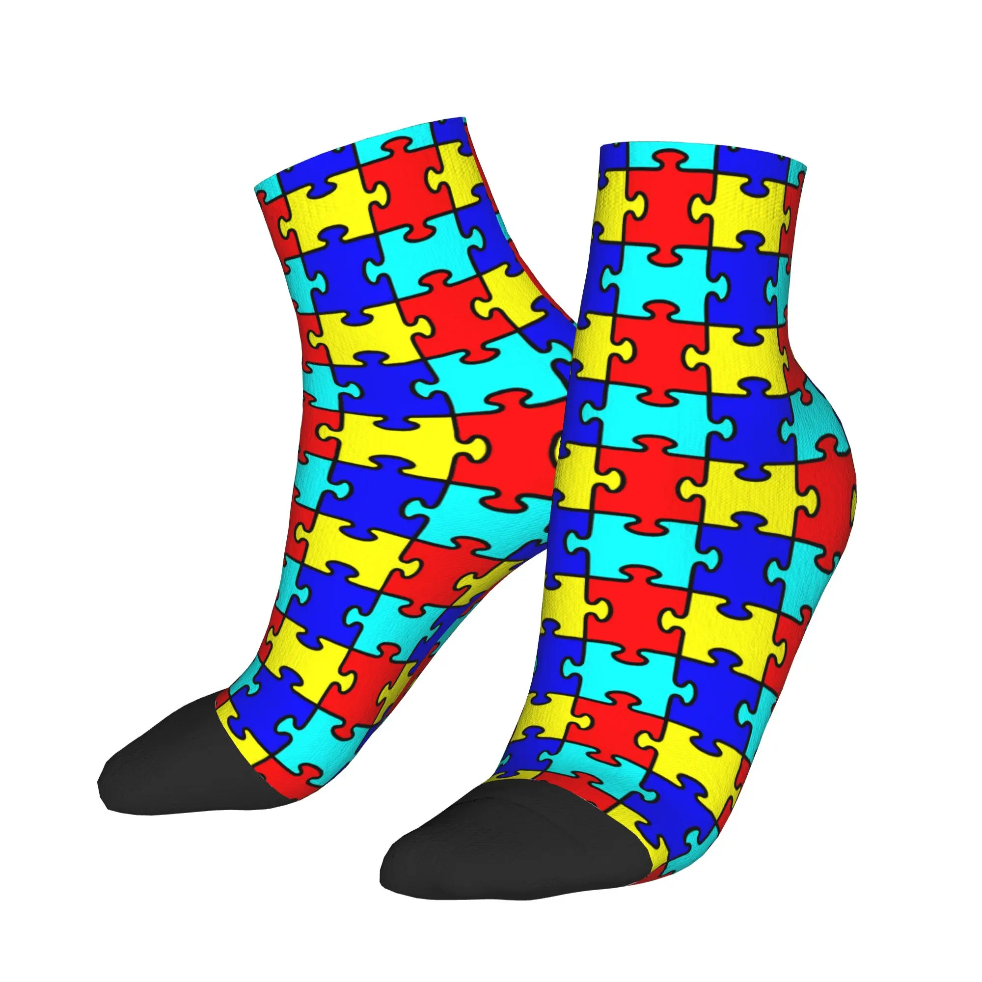 Autism Red Blue Yellow Cyan Puzzle Socks Spring Ankle Socks Korean Adults Men Quality Socks Pattern Running Non-Slip Socks
Autism Red Blue Yellow Cyan Puzzle Socks Spring Ankle Socks Korean Adults Men Quality Socks Pattern Running Non-Slip Socks