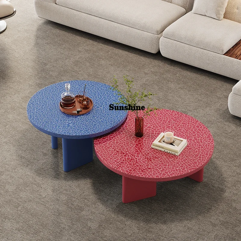 Комплект круглых приставных столиков для гостиной 2025: Новинка в скандинавском стиле, современный набор маленьких кофейных столиков, мебель для центра комнаты
Комплект круглых приставных столиков для гостиной 2025: Новинка в скандинавском стиле, современный набор маленьких кофейных столиков, мебель для центра комнаты