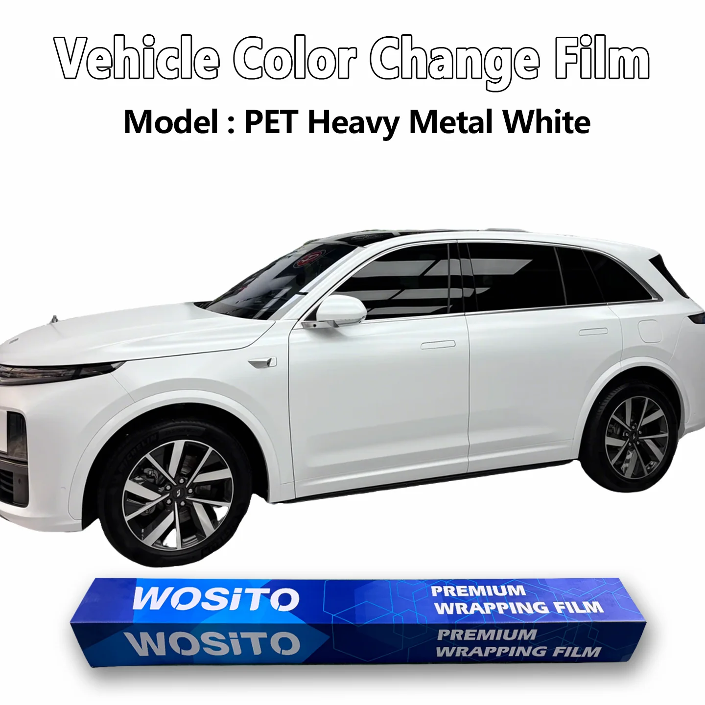 PET Matte Heavy Metal White Car Wrap Film Satin Vinyl Color Change Anti Scratch Bubble Free Factory Direct Supply Automotive Wra
PET Matte Heavy Metal White Car Wrap Film Satin Vinyl Color Change Anti Scratch Bubble Free Factory Direct Supply Automotive Wra