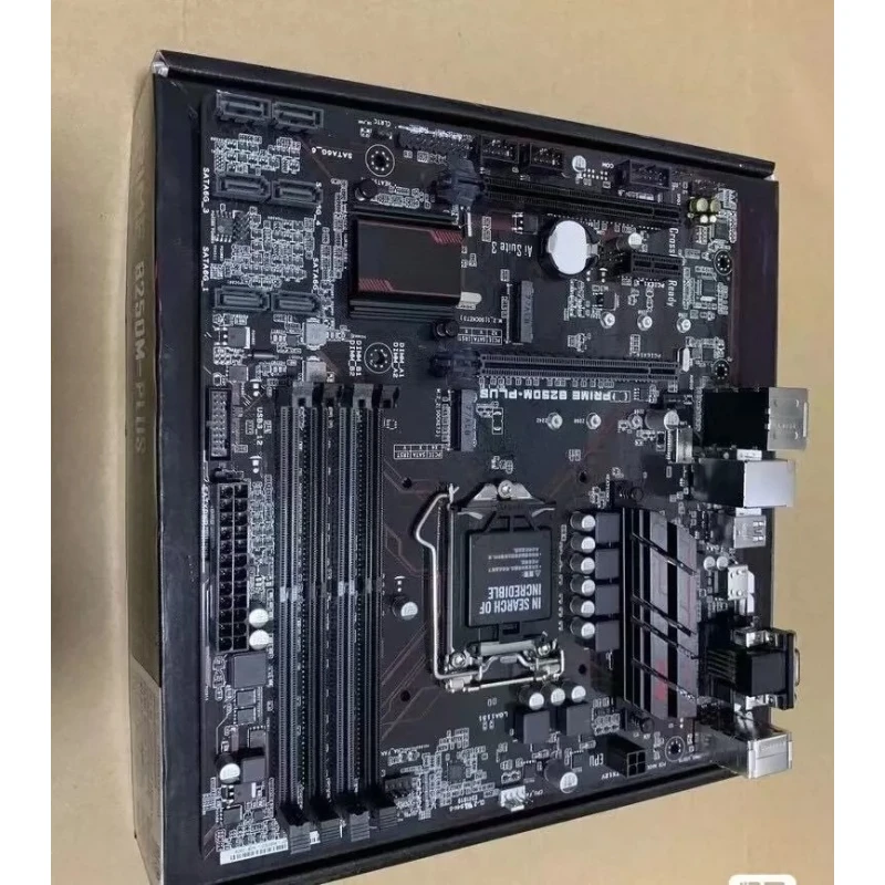 Used New Motherboard For Asus PRIME B250M-PLUS LGA1151 DDR4 Dual M.2 HDMI DVI VGA Full Box In Stock
Used New Motherboard For Asus PRIME B250M-PLUS LGA1151 DDR4 Dual M.2 HDMI DVI VGA Full Box In Stock