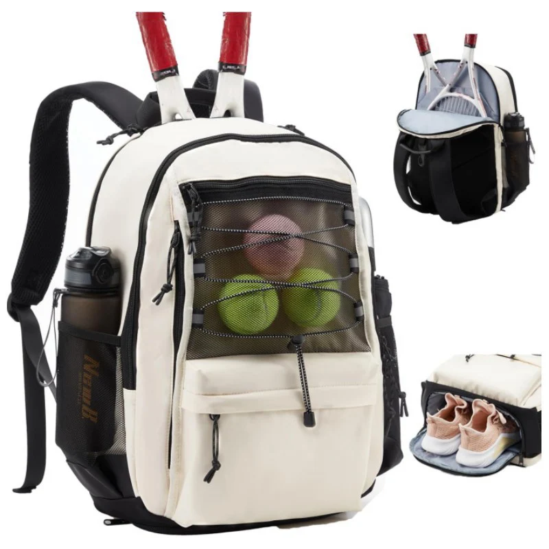 Tennis Backpack Holds Up 2 Racquets Large Racket Pack For Badminton Squash Pickleball Professional Sports Bag With Shoes Pocket
Tennis Backpack Holds Up 2 Racquets Large Racket Pack For Badminton Squash Pickleball Professional Sports Bag With Shoes Pocket