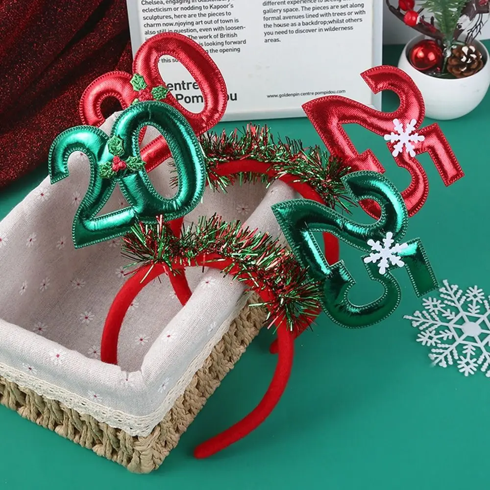 Sequin 2025 Happy New Year Headband Letter Crown Hair Hoop Christmas Headpiece Photographic Headwear Plastic New Year Headdress
Sequin 2025 Happy New Year Headband Letter Crown Hair Hoop Christmas Headpiece Photographic Headwear Plastic New Year Headdress