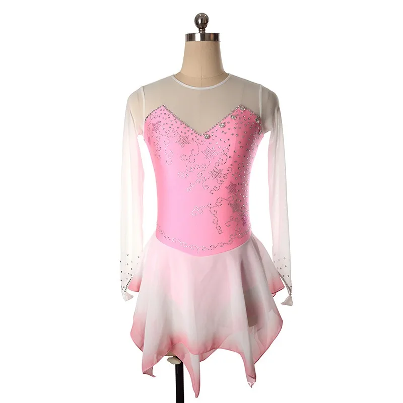 Customized Children's Adult Figure Skating Dress Girls' Performance Dress Competition Grade Skirt leotardos gimnasia
Customized Children's Adult Figure Skating Dress Girls' Performance Dress Competition Grade Skirt leotardos gimnasia