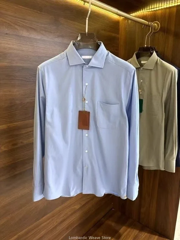 Итальянская LP Ground Плюшевая деловая повседневная рубашка с длинным рукавом
Итальянская LP Ground Плюшевая деловая повседневная рубашка с длинным рукавом