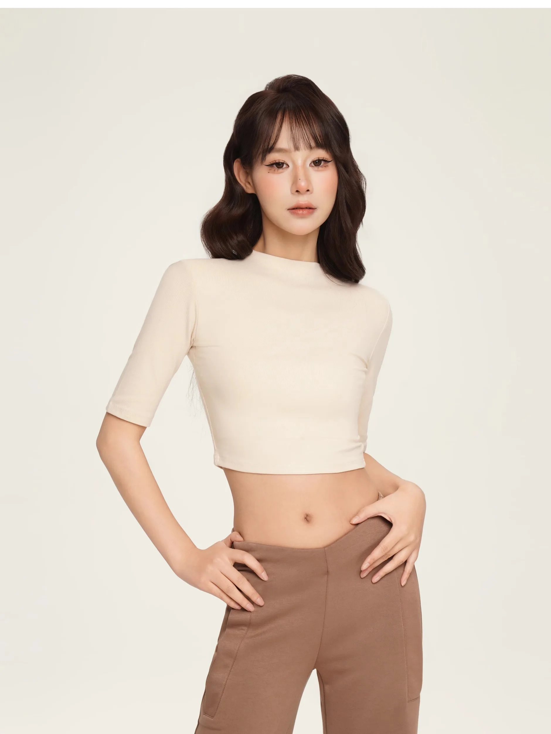 AWMUMU Summer New Sle Women's Slim Fit ort Sve T-irt Pure Desire Spicy Girl Cotton round Ne Casual Commute Wind
AWMUMU Summer New Sle Women's Slim Fit ort Sve T-irt Pure Desire Spicy Girl Cotton round Ne Casual Commute Wind