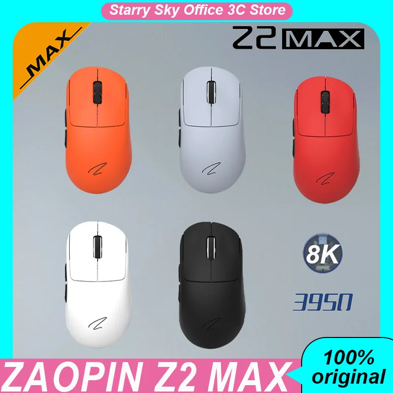 Zaopin Z2 Max Gaming Mouse Paw3950 8k Return Rate Wireless Tri Mode Ergonomics Lightweight Customized Laptop Gamer Mouse
Zaopin Z2 Max Gaming Mouse Paw3950 8k Return Rate Wireless Tri Mode Ergonomics Lightweight Customized Laptop Gamer Mouse