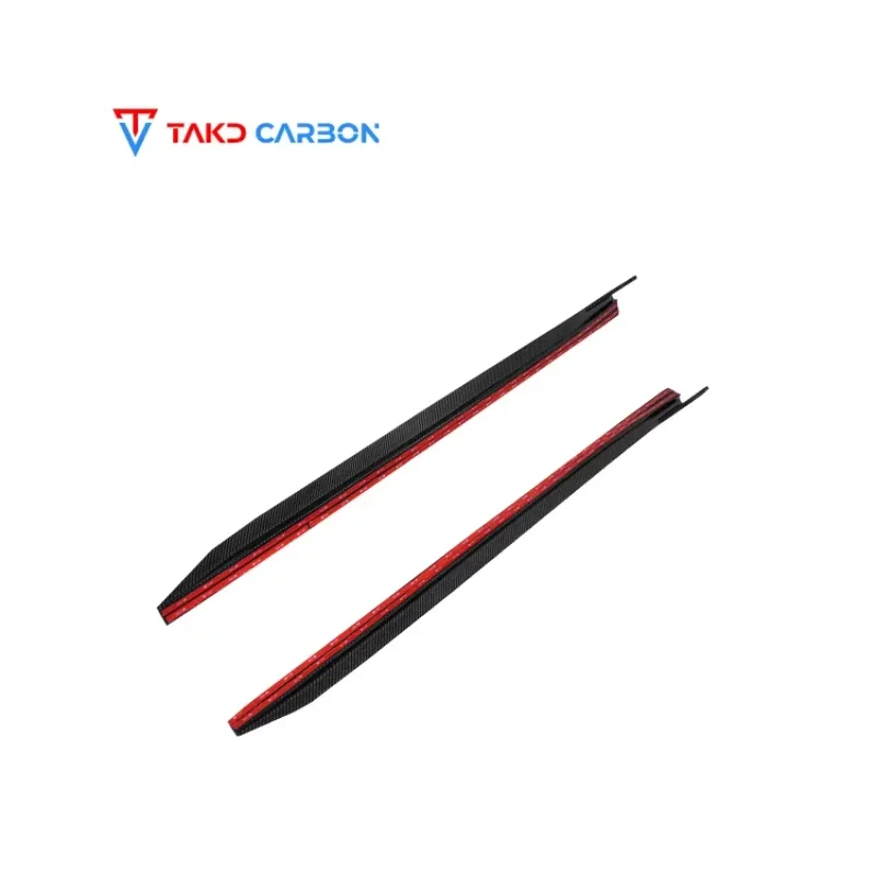 TAKD Carbon Real Car Data Development universal rear spoilers Dry Carbon Fiber Side Skirts Extensions For BMW 3 Series G20 G28
TAKD Carbon Real Car Data Development universal rear spoilers Dry Carbon Fiber Side Skirts Extensions For BMW 3 Series G20 G28
