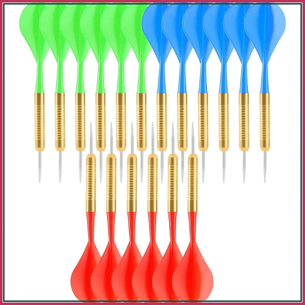 Accmor 18 Pack Steel Tip Darts, 16 Grams Metal Tip Dart Set for Dartboard
Accmor 18 Pack Steel Tip Darts, 16 Grams Metal Tip Dart Set for Dartboard