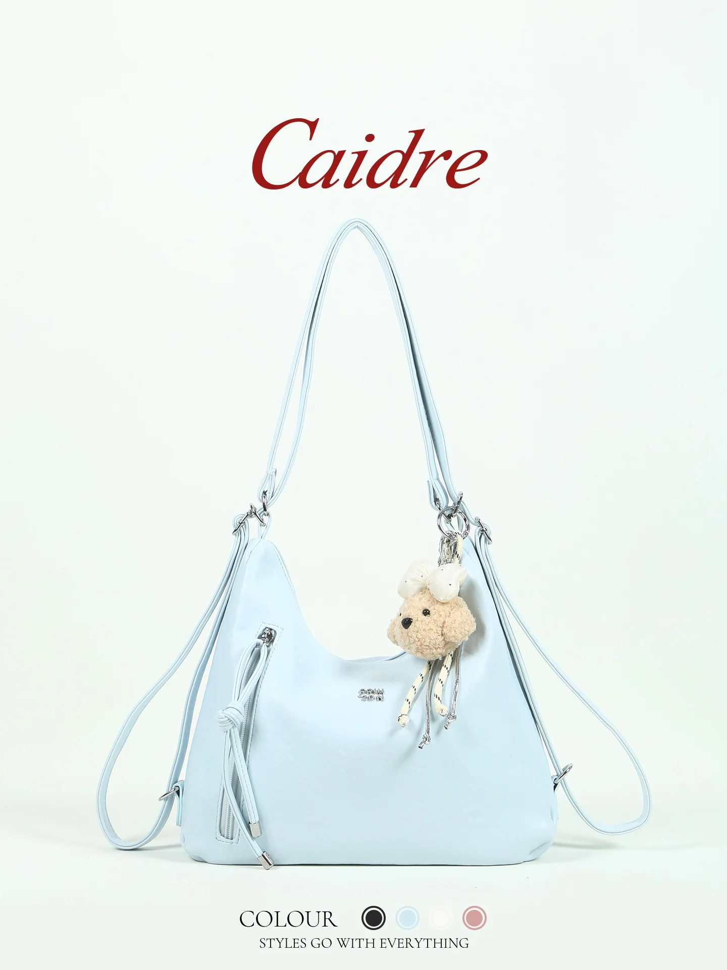 Caidre Adorable Tote Bag Commuter Shoulder Crossbody Backpack Dual Strap Spring 2026 New Style Korean Style Pure Color
Caidre Adorable Tote Bag Commuter Shoulder Crossbody Backpack Dual Strap Spring 2026 New Style Korean Style Pure Color