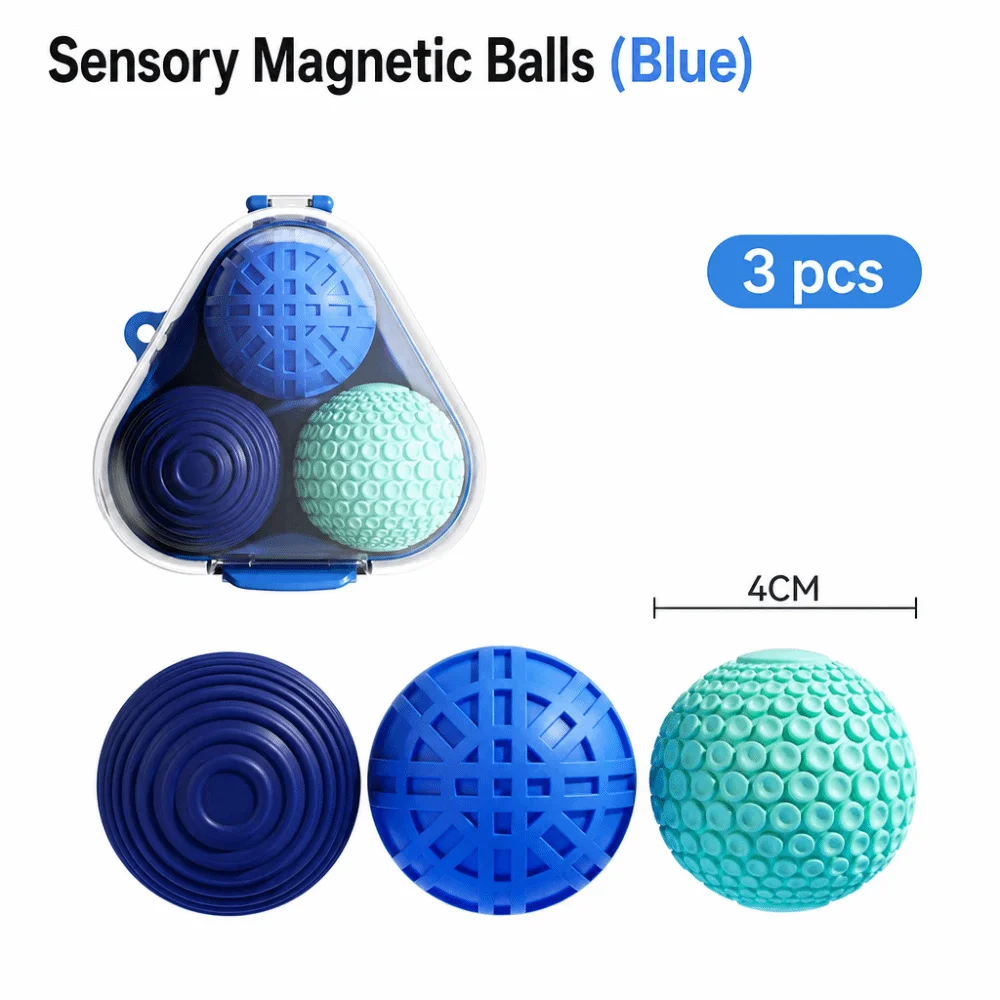 8Pcs/3Pcs Silicone Magnetic Fidget Balls Round Multiple Textures Children's Sensory Stone Magnetic Attraction Fidget Toy
8Pcs/3Pcs Silicone Magnetic Fidget Balls Round Multiple Textures Children's Sensory Stone Magnetic Attraction Fidget Toy