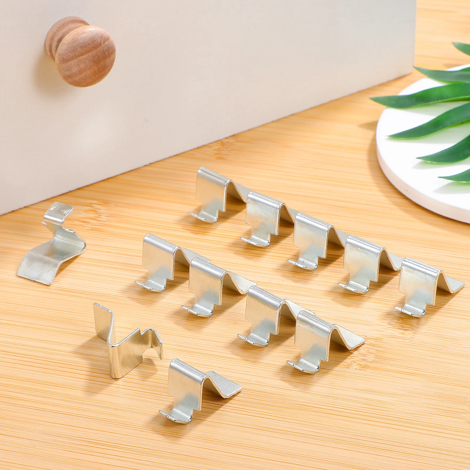 10Pcs File Cabinet Accessories Robust Metal Shelf Support Clips for Cabinet Shelving and Bookcase Applications