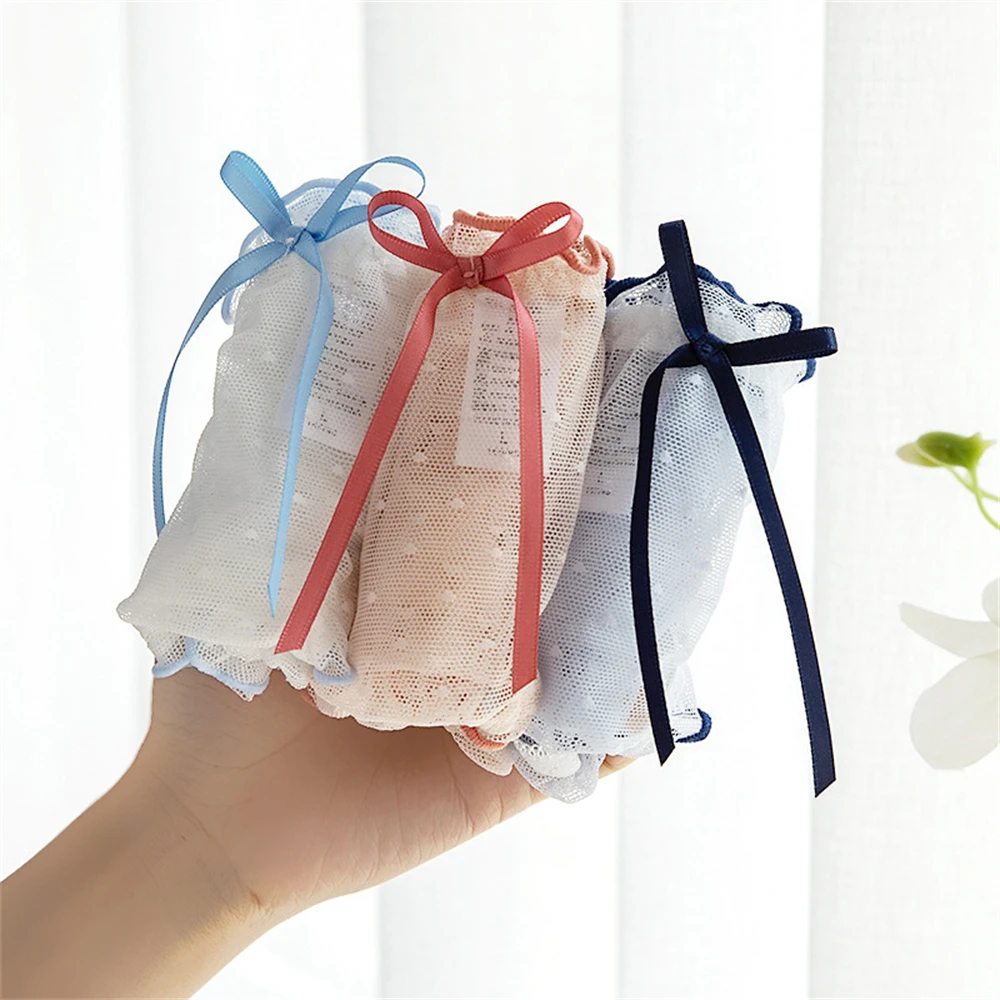 New Summer Fairy Air floating ribbon mesh waist lace cotton crotch day-style girls hip briefs TH1020
New Summer Fairy Air floating ribbon mesh waist lace cotton crotch day-style girls hip briefs TH1020
