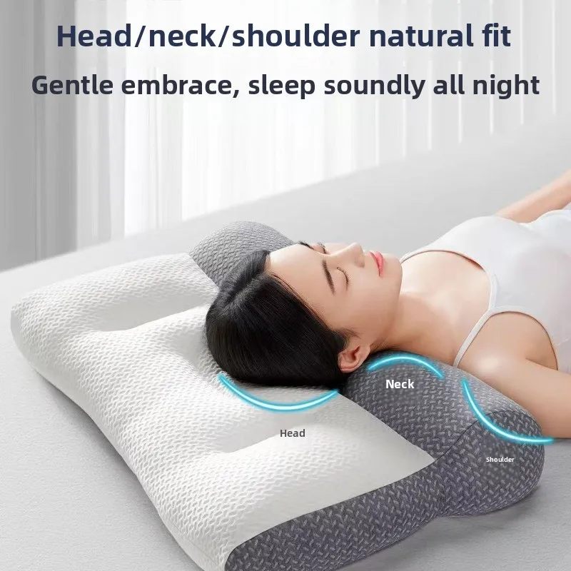 New sleep aid reverse traction pillow maintenance cervical spine pillow core knitted household student dormitory pillow
New sleep aid reverse traction pillow maintenance cervical spine pillow core knitted household student dormitory pillow