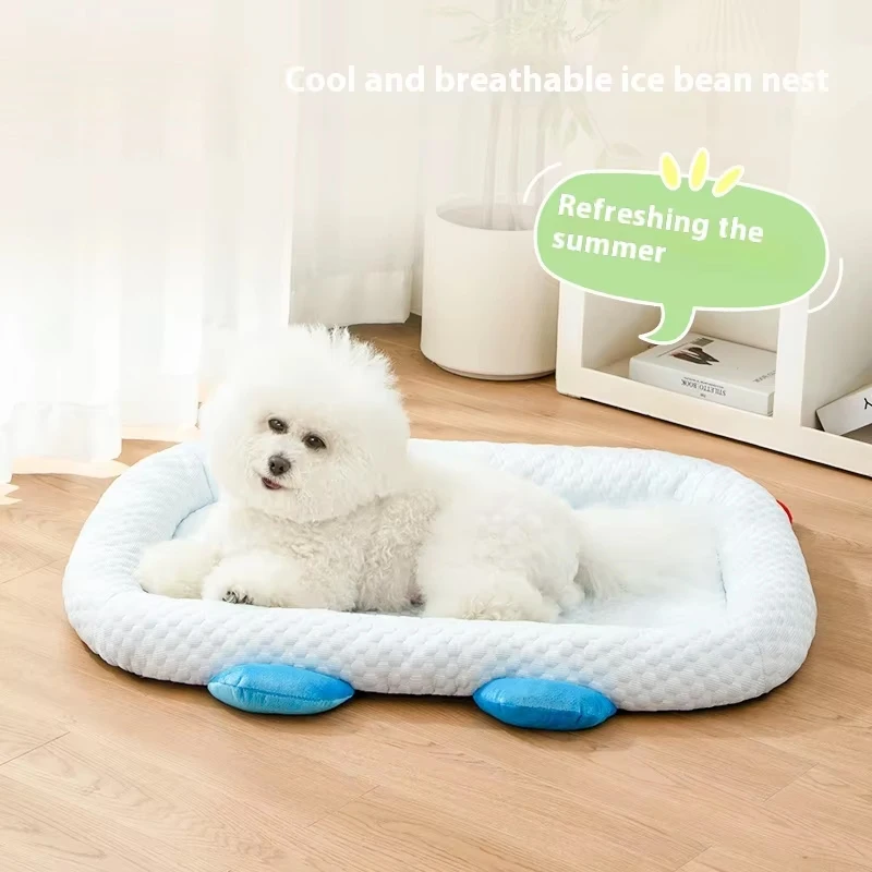 Luxury Eco-Friendly Four Seasons Universal Dog Bed Washable Small Medium Pet Mat Solid Design Ice Mat Cat Nest Animal
Luxury Eco-Friendly Four Seasons Universal Dog Bed Washable Small Medium Pet Mat Solid Design Ice Mat Cat Nest Animal