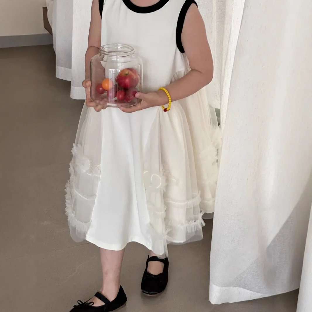 Girls Pants 2025 Summer New Childrens Wear Korean Style Girls Baby Sen Foreign Style White Sundress Casual Simple Daily
Girls Pants 2025 Summer New Childrens Wear Korean Style Girls Baby Sen Foreign Style White Sundress Casual Simple Daily