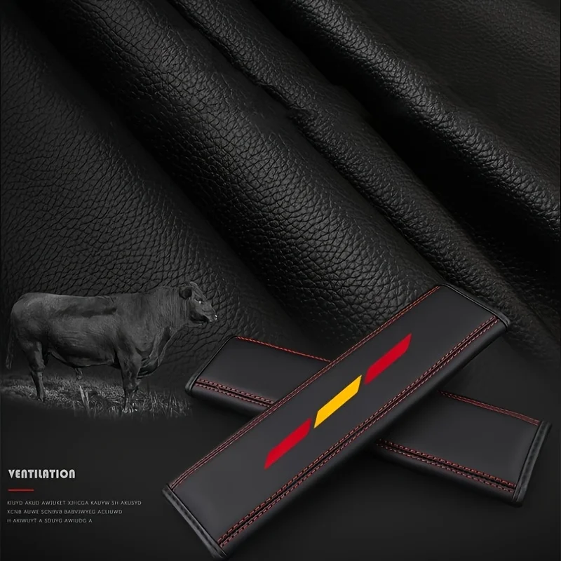 Adjustable Seat Belt Pad for Most Cars, Spanish Flag Design, Comfortable High-End Durable Material
Adjustable Seat Belt Pad for Most Cars, Spanish Flag Design, Comfortable High-End Durable Material