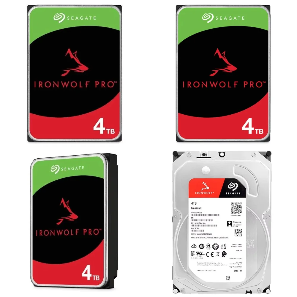 4TB 7200 RPM 3.5 Inch Internal Hard Drive for Server Desktop NAS Workstation Storage Bulk Data Backup HDD for ST4000NT001
4TB 7200 RPM 3.5 Inch Internal Hard Drive for Server Desktop NAS Workstation Storage Bulk Data Backup HDD for ST4000NT001