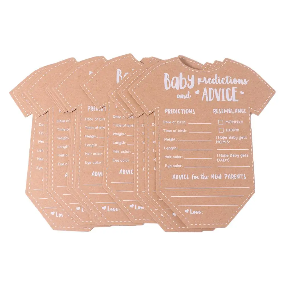 20pcs Blessing Baby Gender Reveal Cards Kraft Paper DIY Decor Gender Advice Cards Handwritten Baby Prediction Card
20pcs Blessing Baby Gender Reveal Cards Kraft Paper DIY Decor Gender Advice Cards Handwritten Baby Prediction Card