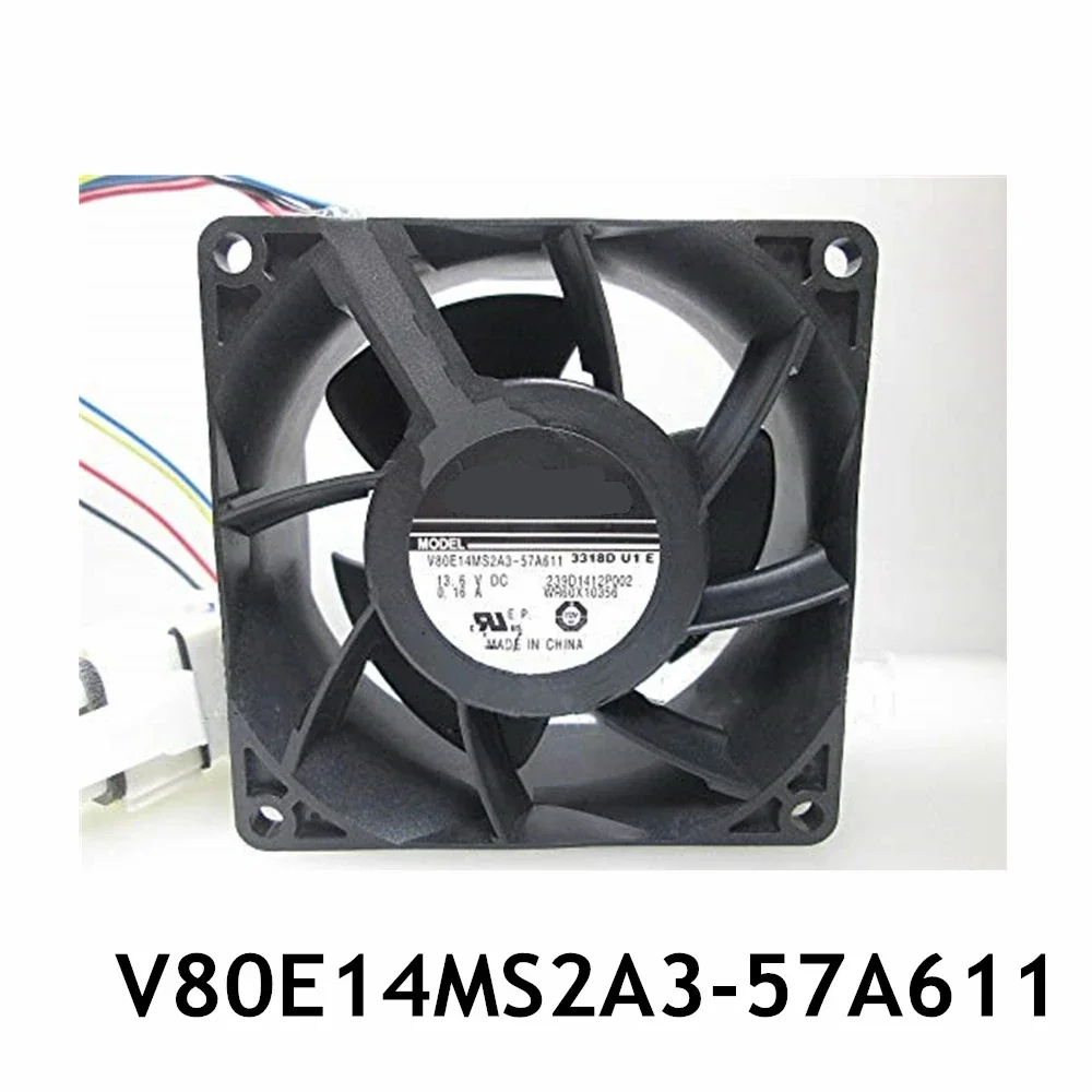V80E14MS2A3-57A611 DV 13.6V 0.16A 4-wires 80MMX80MMX38MM 4-wires Refrigerator evaporator waterproof cooler cooling fan
V80E14MS2A3-57A611 DV 13.6V 0.16A 4-wires 80MMX80MMX38MM 4-wires Refrigerator evaporator waterproof cooler cooling fan