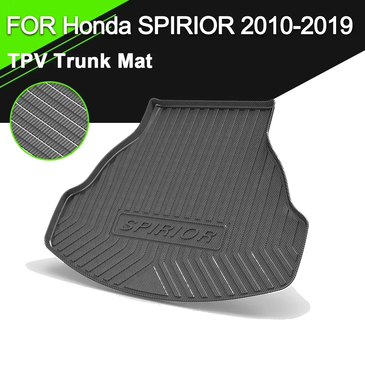 Car Rear Trunk Cover Mat TPV Waterproof Non-Slip Rubber Cargo Carbon Fiber Pattern Liner Accessories For Honda SPIRIOR 2010-2019
Car Rear Trunk Cover Mat TPV Waterproof Non-Slip Rubber Cargo Carbon Fiber Pattern Liner Accessories For Honda SPIRIOR 2010-2019