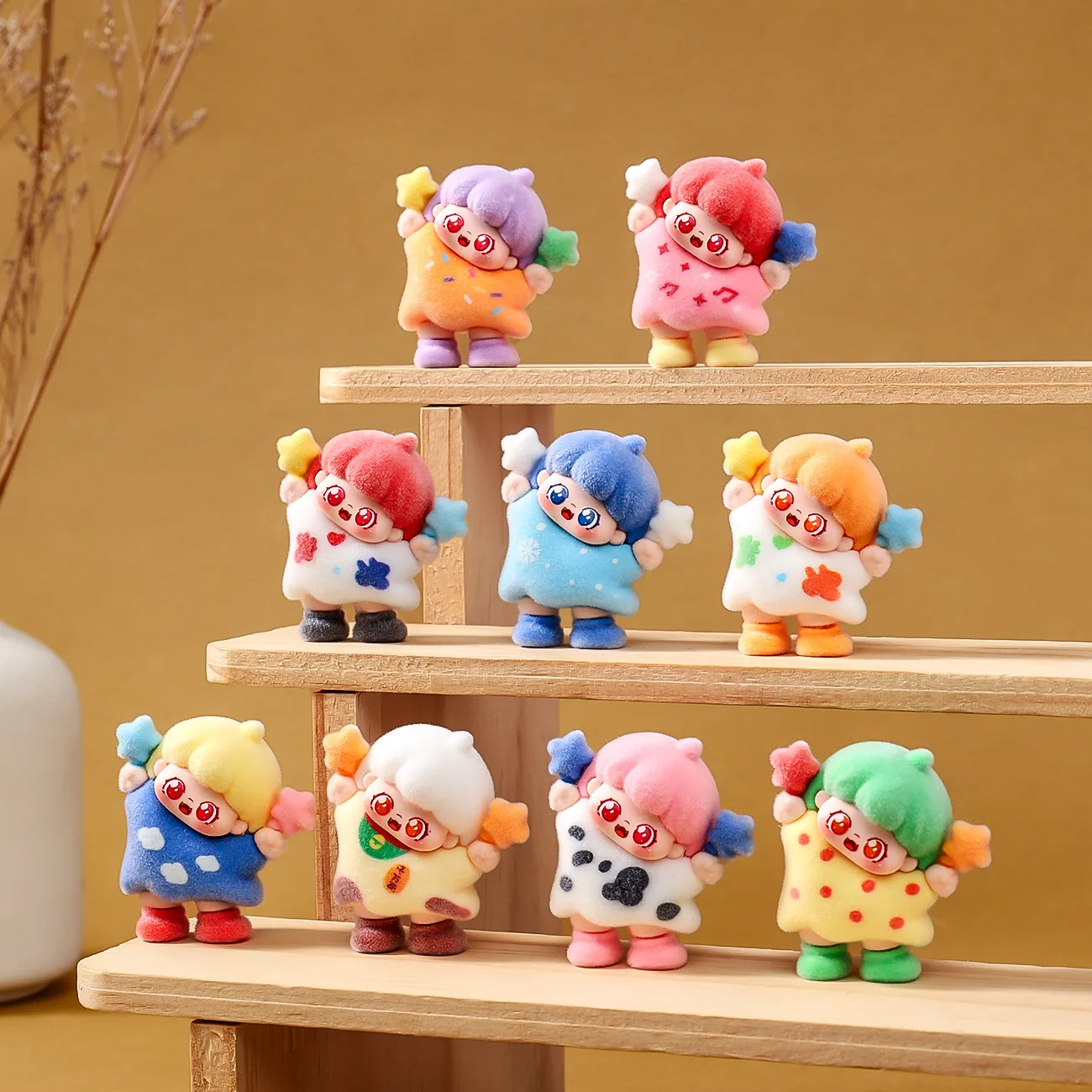 9pcs kawaii Ornament Cute Mini Doll Decoration Resin Craft High-End Niche Desktop Ornament Holiday Gift
9pcs kawaii Ornament Cute Mini Doll Decoration Resin Craft High-End Niche Desktop Ornament Holiday Gift